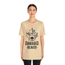 Load image into Gallery viewer, Damaged Beaver - Unisex Jersey Short Sleeve Tee

