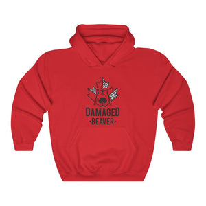 Damaged Beaver - Unisex Heavy Blend™ Hooded Sweatshirt