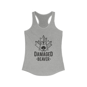 Damaged Beaver - Women's Ideal Racerback Tank