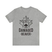 Load image into Gallery viewer, Damaged Beaver - Unisex Jersey Short Sleeve Tee
