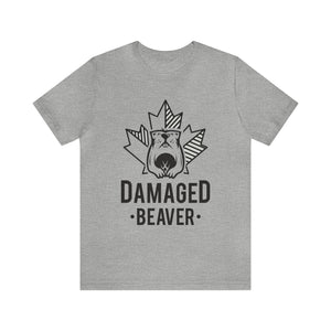 Damaged Beaver - Unisex Jersey Short Sleeve Tee