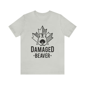 Damaged Beaver - Unisex Jersey Short Sleeve Tee