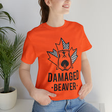 Load image into Gallery viewer, Damaged Beaver - Unisex Jersey Short Sleeve Tee
