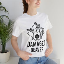 Load image into Gallery viewer, Damaged Beaver - Unisex Jersey Short Sleeve Tee
