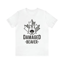 Load image into Gallery viewer, Damaged Beaver - Unisex Jersey Short Sleeve Tee
