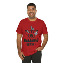 Load image into Gallery viewer, Damaged Beaver - Unisex Jersey Short Sleeve Tee
