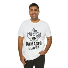 Load image into Gallery viewer, Damaged Beaver - Unisex Jersey Short Sleeve Tee
