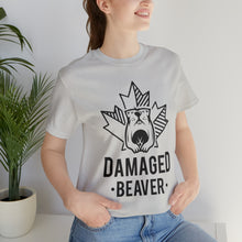 Load image into Gallery viewer, Damaged Beaver - Unisex Jersey Short Sleeve Tee
