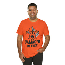 Load image into Gallery viewer, Damaged Beaver - Unisex Jersey Short Sleeve Tee
