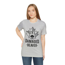 Load image into Gallery viewer, Damaged Beaver - Unisex Jersey Short Sleeve Tee
