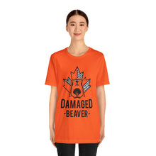 Load image into Gallery viewer, Damaged Beaver - Unisex Jersey Short Sleeve Tee
