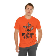 Load image into Gallery viewer, Damaged Beaver - Unisex Jersey Short Sleeve Tee
