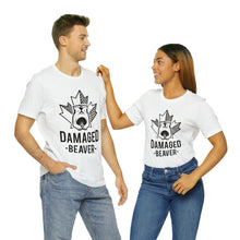 Load image into Gallery viewer, Damaged Beaver - Unisex Jersey Short Sleeve Tee
