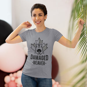 Damaged Beaver - Women's Triblend Tee