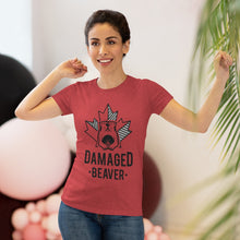 Load image into Gallery viewer, Damaged Beaver - Women&#39;s Triblend Tee
