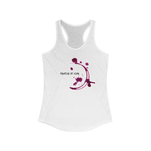 Wine Stain (Spanish) - Women's Ideal Racerback Tank