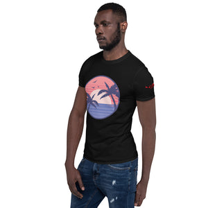 Palm Trees Chilin - Short-Sleeve T-Shirt