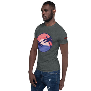 Palm Trees Chilin - Short-Sleeve T-Shirt