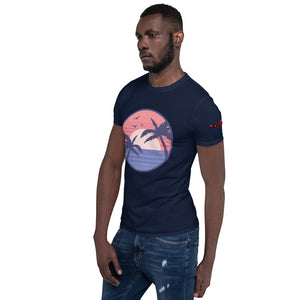 Palm Trees Chilin - Short-Sleeve T-Shirt